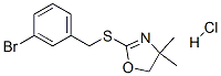 CAS#: 100098-72-4， 2-[(3-Bromophenyl)Methylsulfanyl]-4,4-Dimethyl-5H-1,3-Oxazole Hydrochloride