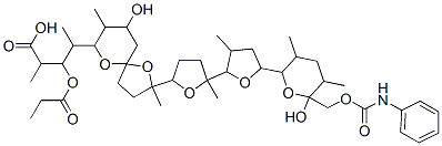 CAS#: 101191-83-7， Laidlomycin phenylcarbamate