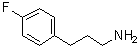 结构式 CAS# 101488-65-7, 3-(4-氟苯基)-1-丙胺