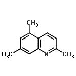 结构式 CAS# 102871-67-0, 2,5,7-三甲基喹啉
