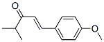 结构式 CAS# 103-13-9, (Z)-1-(4-甲氧基苯基)-4-甲基戊-1-烯-3-酮