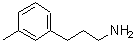 结构式 CAS# 104774-85-8, 3-(3-甲基苯基)-1-丙胺