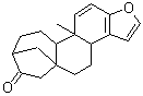 结构式 CAS# 108664-99-9, 12-甲基-8-氧杂五环[14.2.1.0<sup>1,13</sup>.0<sup>4,12</sup>.0<sup>5,9</sup>]十九-5(9),6,10-三烯-17-酮