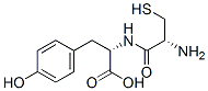 CAS 登录号：1089-23-2， (2S)-2-[[(2R)-2-氨基-3-硫基丙酰]氨基]-3-(4-羟基苯基)丙酸