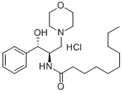 CAS 登录号：109760-77-2， rel-N-[(1R,2S)-2-羟基-1-(4-吗啉基甲基)-2-苯基乙基]-癸烷酰胺