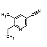 CAS 登录号：110253-41-3， 6-乙基-5-甲基烟腈