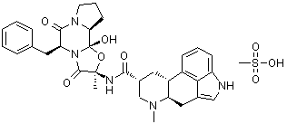 CAS#: 11032-41-0， (5'alpha,10alpha)-5'-Benzyl-12'-Hydroxy-2'-Methyl-3',6',18-Trioxo-9,10-Dihydroergotaman Methanesulfonate (1:1)