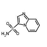 结构式 CAS# 112583-13-8, 咪唑并[1,2-a]吡啶-3-磺酰胺