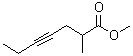 CAS 登录号：112741-19-2， 2-甲基-4-庚炔酸甲酯