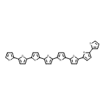 structure of CAS# 113728-71-5, 2,2':5',2'':5'',2''':5''',2'''':5'''',2''''':5''''',2'''''':5'''''',2'''''''-Octithiophene;α-Octithiophene