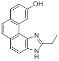 CAS#: 114460-41-2， 2-Ethyl-3H-phenanthro(3,4-d)imidazol-10-ol