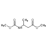 CAS#: 116173-72-9， Methyl 3-[(Methoxycarbonyl)Amino]Butanoate