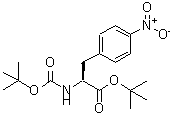 CAS#: 116366-27-9， 2-Methyl-2-Propanyl N-{[(2-Methyl-2-Propanyl)Oxy]Carbonyl}-4-Nitro-L-Phenylalaninate