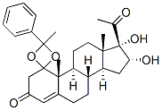 CAS#: 1179-87-9， 16-alpha,17-Dihydroxy-alpha-methylbenzylidenedioxyprogesterone