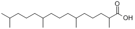 CAS#: 1189-37-3， 2,6,10,14-Tetramethylpentadecanoic Acid