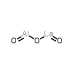 structure of CAS# 12003-65-5, Lanthanum Aluminum Oxide;Lanthanum aluminate;Lanthanum aluminum oxide;634735_ALDRICH