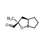 CAS#: 120529-84-2， (2R,3aR)-2-Methylhexahydropyrrolo[1,2-b][1,2]Oxazole-2-Carbaldehyde