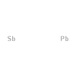 structure of CAS# 12266-38-5, Plumbane, Antimony Salt (1:1);antimony, compound with lead (1:1)