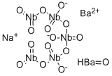 结构式 CAS# 12323-03-4, 氧化铌钡钠