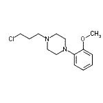 CAS#: 123733-63-1， 1-(3-Chloropropyl)-4-(2-Methoxyphenyl)Piperazine