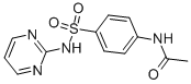 CAS#: 127-74-2， N-[4-(Pyrimidin-2-Ylsulfamoyl)Phenyl]Acetamide