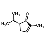 CAS#: 127632-18-2， (1R,2R)-2-Isopropyl-5-Methyl-2,3-Dihydrothiophene 1-Oxide