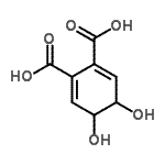 CAS 登录号：128666-29-5， 4,5-二羟基-2,6-环己二烯-1,2-二甲酸