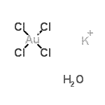 CAS#: 13005-39-5， Potassium Tetrachloroaurate(1-) Hydrate (1:1:1)