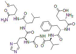 CAS#: 130192-64-2， Glu(21)-phe(22)-gastrin releasing peptide (21-27)