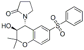 CAS#: 132014-21-2， 1-[(3S,4R)-3-Hydroxy-2,2-Dimethyl-6-Phenylsulfonylchroman-4-Yl]Pyrrolidin-2-One