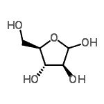 CAS#: 13221-22-2， D-Arabinofuranose