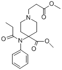 CAS#: 132875-61-7， 4-(Methoxycarbonyl)-4-[(1-Oxopropyl)Phenylamino]-1-Piperidinepropanoicacid Methyl Ester