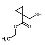 CAS#: 133772-30-2， Ethyl 1-(Sulfanylmethyl)Cyclopropane-1-Carboxylate