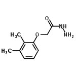 结构式 CAS# 134432-60-3, 2-(2,3-二甲基苯氧基)乙酰肼