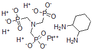 CAS#: 134669-29-7， cis-Diamminecyclohexano-aminotrismethylenephosphonato-platinum(II)