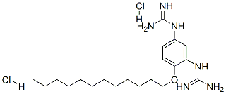 CAS#: 135-42-2， 2-[5-(Diaminomethylideneamino)-2-Dodecoxyphenyl]Guanidine Dihydrochloride