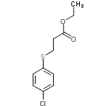 CAS#: 137446-81-2， Ethyl 3-[(4-Chlorophenyl)Sulfanyl]Propanoate