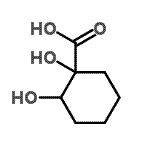CAS#: 138002-07-0， 1,2-Dihydroxycyclohexanecarboxylic Acid