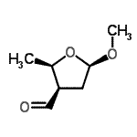 CAS#: 139656-48-7， (2R,3R,5R)-5-Methoxy-2-Methyltetrahydro-3-Furancarbaldehyde