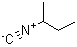 结构式 CAS# 14069-89-7, 2-异氰基丁烷