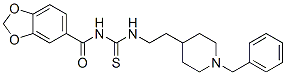 CAS#: 145232-89-9， N-[2-[1-(Phenylmethyl)Piperidin-4-Yl]Ethylcarbamothioyl]-1,3-Benzodioxole-5-Carboxamide