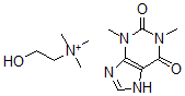 CAS#: 146-71-4， Choline theophylline salt