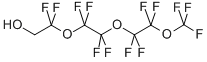 结构式 CAS# 147492-57-7, 2,2-二氟-2-[1,1,2,2-四氟-2-[1,1,2,2-四氟-2-(三氟甲氧基)乙氧基]乙氧基]-乙醇