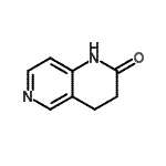 结构式 CAS# 14757-41-6, 3,4-二氢-1,6-萘啶-2(1H)-酮