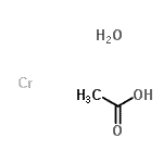 CAS#: 14976-80-8， Chromium - Acetic Acid Hydrate (1:1:1)