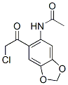 CAS 登录号：149809-25-6， N-[6-(氯乙酰基)-1,3-苯并二氧戊环-5-基]-乙酰胺