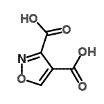 CAS 登录号：15440-76-3， 1,2-恶唑-3,4-二甲酸