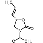 CAS#: 154475-75-9， (5S)-3-Isopropyl-5-[(1E)-1-Propen-1-Yl]-1,3-Oxazolidin-2-One