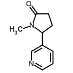 CAS#: 15569-85-4， 1-Methyl-5-(3-Pyridinyl)-2-Pyrrolidinone