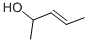 structure of CAS# 1569-50-2, 3-Penten-2-Ol;(E)-Pent-3-En-2-Ol;Fr-2138;3-Penten-2-Ol